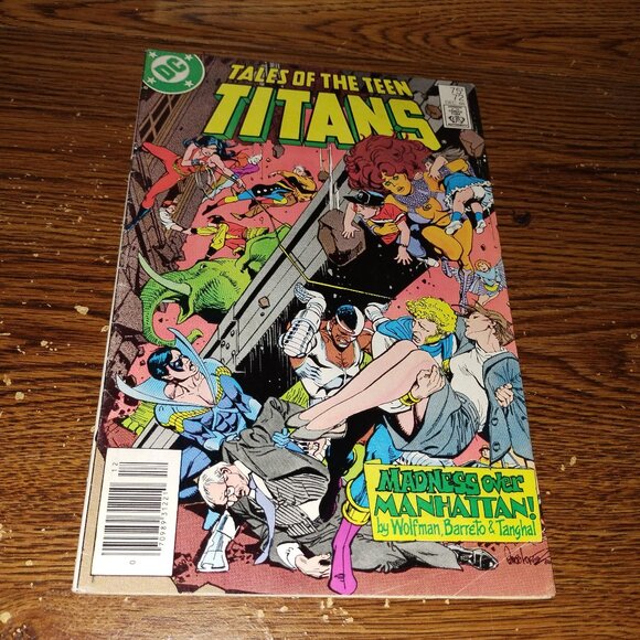 Tales of the Teen Titans #72 (DC Comics, 1986) Newsstand - Picture 1 of 3